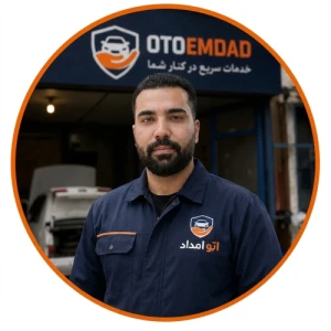تصویر موسی قاسمی — فنی‌کار اتو امداد